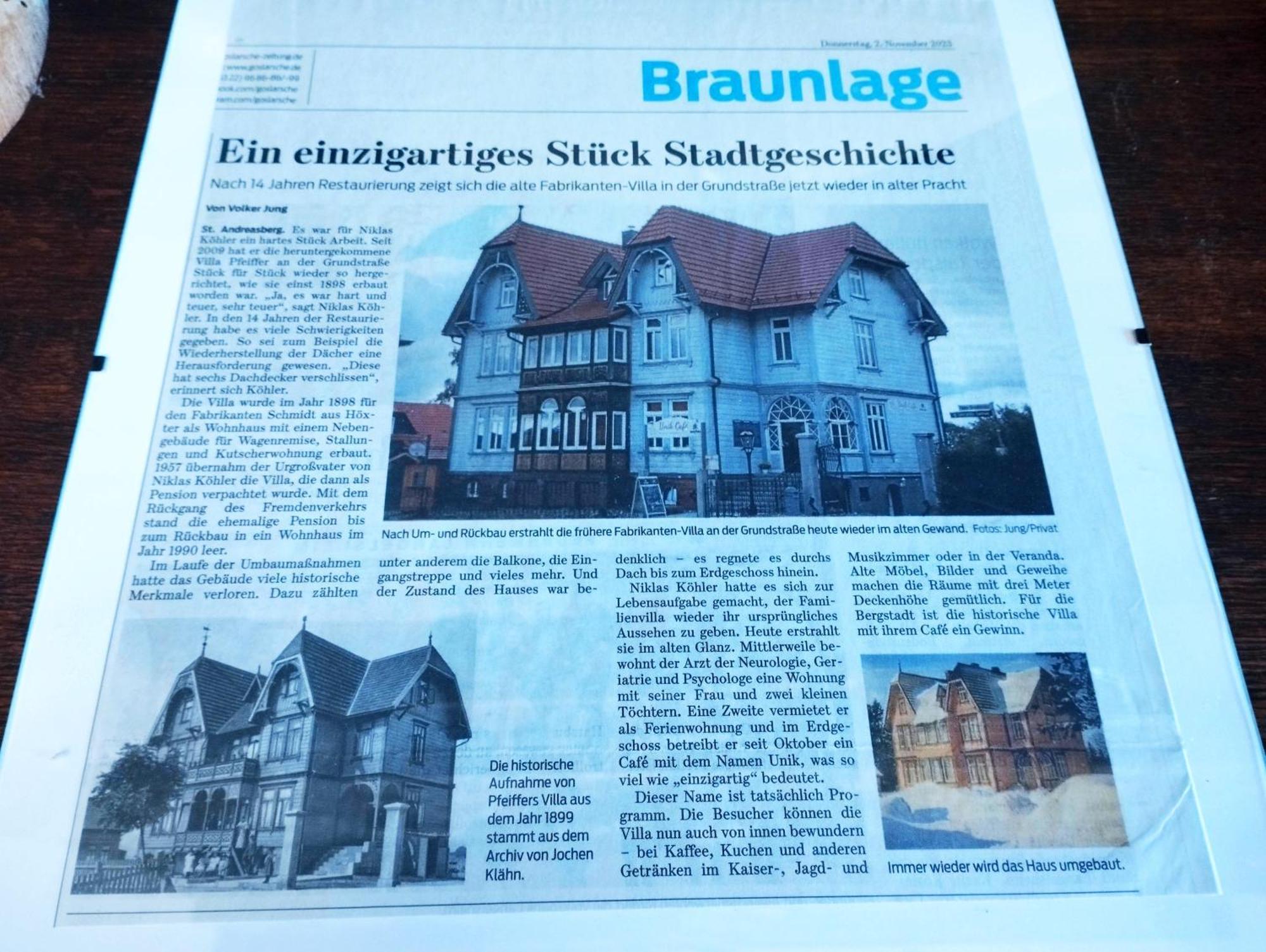 Unik Villa Sankt Andreasberg Buitenkant foto